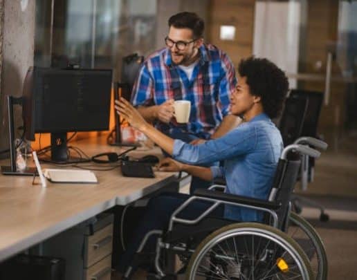 Aide la création d'entreprise des personnes handicapées